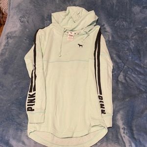 PINK Victoria’s Secret Collegiate Hooded Shirt
